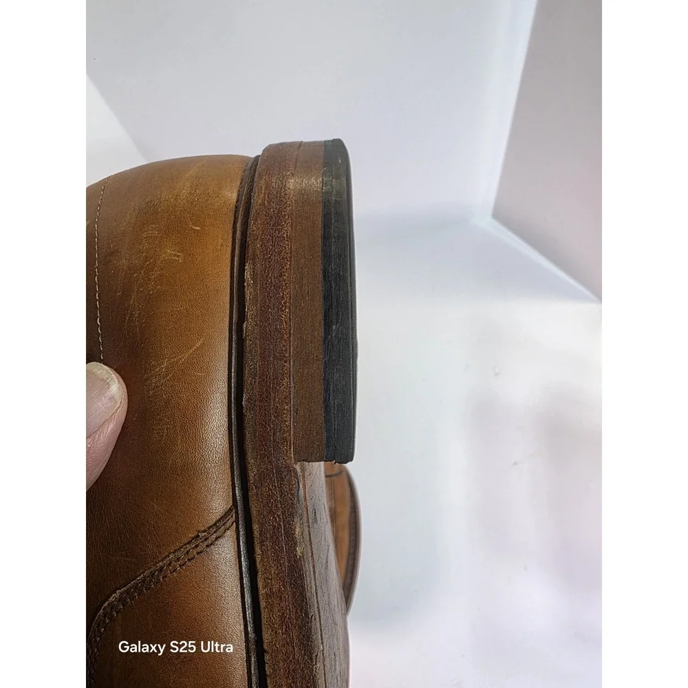 Allen Edmonds Hillcrest Men's Dress‎ Shoes Size 11 D Leather Walnut Brown
